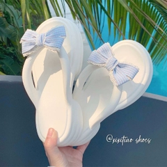 [ Set 2 Đôi ] Dép Charm Nơ [ Size 36/37/38/39/40/41 ] - 16246