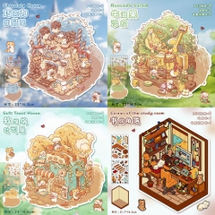 [ Set 30 Túi ] Sticker 3D [ Mix Mẫu ] - 16342