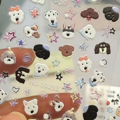 [ Set 12 Túi ] Sticker Dán Nail - 16394