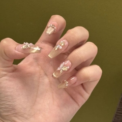 [ Set 2 Hộp ] Nail Cao Cấp [ 10 PCS - XS/S/M/L - Bộ Dụng Cụ Dán 7 Món ] - 16401