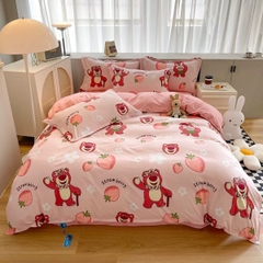 Bộ Chăn Ga Lạnh 4 Món [ Chăn 200*230cm / Ga 230*230cm / 2 x Vỏ Gối 48*74cm ] - 16261