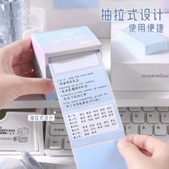 [ Set 12 Hộp ] Giấy Note Cuộn Rút [ 256 Tờ ] - 16637
