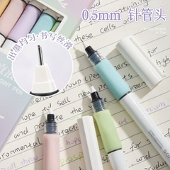 [ Set 5 Hộp ] Bút Bi [ 0.5mm - Đen - Hộp 5 Cây ] - 16643