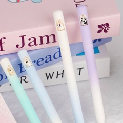 [ Set 5 Hộp ] Bút Bi Xoay PAPA Bear [ 0.5mm - Khô Nhanh - Đen - Hộp 4 Cây ] - 16661