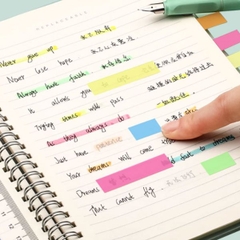 [ Set 30 Xấp ] Note Dấu Trang Trong Suốt [ Xấp 100 Miếng ] - 16701