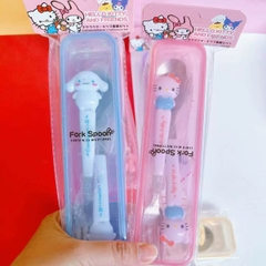 [ Set 5 Bộ ] Dụng Cụ Ăn Uống Sanrio [ Bộ 2 Cái ] - 17190