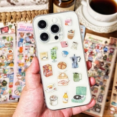 [ Set 12 Túi ] Sticker Vintage [ 1 Túi 4 Tấm ] - 17579