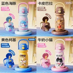 [ Set 2 Cái ] Bình Giữ Nhiệt [ Inox 316 - 520ml ] - 17702