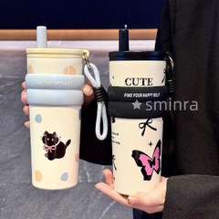 [ Set 2 Cái ] Bình Giữ Nhiệt [ 710ml - Inox 316 ] - 17708