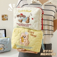 [ Set 2 Cái ] Túi Đựng Mỹ Phẩm / Dụng Cụ Trang Điểm - 17876