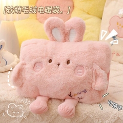 [ Set 2 Cái ] Túi Sưởi Cao Cấp [ Ruột Đã Chứa Nước Chuẩn Quốc Tế Về Cháy Nổ / Kèm Bộ Sạc Nhanh 7 Phút / Dùng Lên Đến 8 Giờ ] - 17994