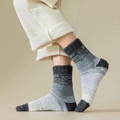 [ Set 5 Đôi ] Vớ Dài Mùa Đông [ Polyester / Có Tag Treo ] - 18028