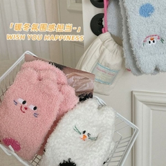 [ Set 5 Đôi ] Vớ Dài Mùa Đông [ Cotton / Có Tag Treo ] - 18031