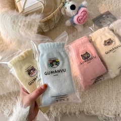 [ Set 5 Đôi ] Vớ Dài Mùa Đông [ Polyester / Có Tag Treo ] - 18051