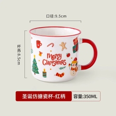[ Set 4 Cái ] Ly Cốc Sứ - 18155