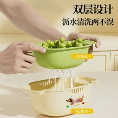 [ Set 6 Cái ] Rổ Rửa Trái Cây [ 192*111*71mm ] - 18411