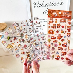 [ Set 30 Túi ] Sticker Nổi - 18461