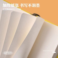 [ Set 4 Quyển ] Sổ Tay Snoopy [ A7 / Bìa Da ] -18511