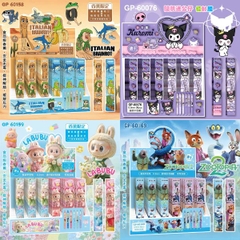 [ Set 2 Hộp ] Bút Bi Hộp Mù [ Hộp 36 Cây / 6 Mẫu ] - 19204