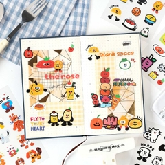 [ Set 12 Túi ] Sticker [ Túi 4 Tấm ] - 19448