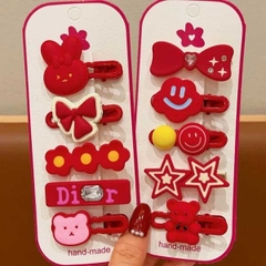 [ Set 10 Vỉ ] Kẹp Tóc [ Vỉ 5 Cái ] - 19561