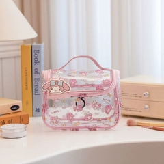 [ Set 2 Cái ] Túi Đựng Mỹ Phẩm Hello Kitty [ 22*12*18cm ] - 19887