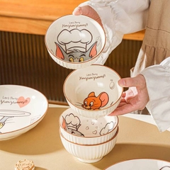[ Set 2 Hộp Quà ] Chén Sứ Tom & Jerry [ Hộp 4 Cái ] - 19916