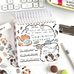 [ Set 2 Hộp ] Washi Tape [ 5cm*2m / Hộp 6 Cuộn ] - 19995