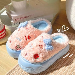 [ Set 2 Đôi ] Dép Bông Chống Trượt [ Size : 36 > 41 ] - 19981