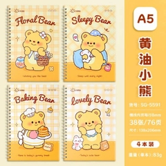 [ Set 20 Quyển ] Sổ Lò Xo [ A5 ] - 20060