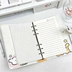 [ Set 5 Quyển ] Sổ Còng Bìa Da Zootopia [ A6 ] - 20071