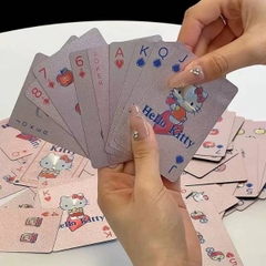 [ Set 2 Bộ ] Poker Hello Kitty [ Nhựa PVC ] - 20185