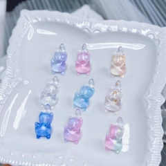 [ Set 50 Cái ] Charm Mèo 3D Dạ Quang - 20231