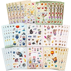 [ Set 10 Túi ] Sticker Zootopia [ Túi 8 Tấm ] - 20286