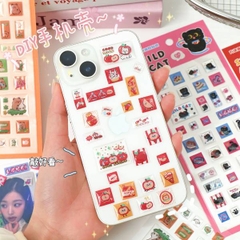 [ Set 12 Túi ] Sticker Nổi [ Nhựa Epoxy ] - 20366