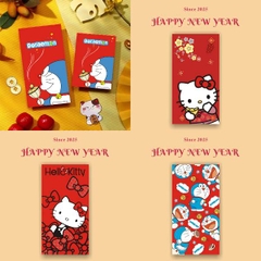 [ Set 200 Cái ] Bao Lì Xi Doraemon - 20387