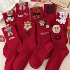 [ Set 12 Đôi ] Vớ Dài [ Polyester ] - 20415