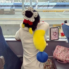 [ Set 2 Cái ] Gối Chữ U Hello Kitty - 20687