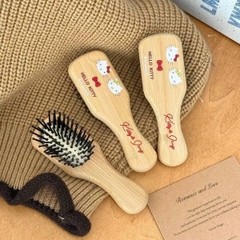 [ Set 10 Cái ] Lược Đệm Mát Xa Hello Kitty - 20690