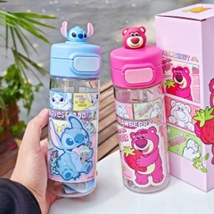 [ Set 2 Cái ] Bình Nước Zootopia [ 530ml ] - 20751