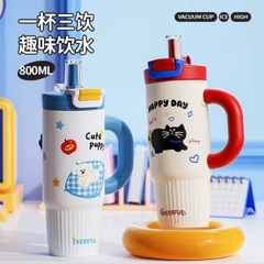 [ Set 2 Cái ] Bình Giữ Nhiệt [ 800ml / Inox 316 ] - 20782