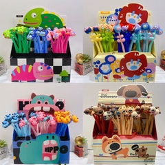 [ Hộp 36 Cây ] Bút Bi Dẽo [ 0.5mm / Đen ] - 20806