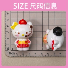 [ Set 16 Cái ] Charm 3D Hello Kitty - 20805