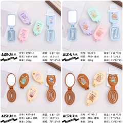 [ Set 12 Cái ] Lược Gương - 20860