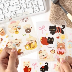 [ Set 12 Túi ] Sticker [ Túi 4 Tấm ] - 20930