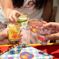 [ Set 2 Hộp ] Quà Tặng Cốc Thuỷ Tinh [ Hộp 4 Cái ] - 21058