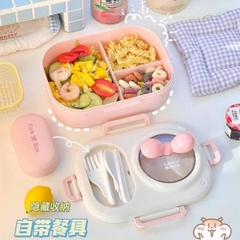 [ Set 2 Cái ] Hộp Đựng Cơm - 21076