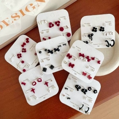 [ Set 5 Vỉ ] Bông Tai - 21279