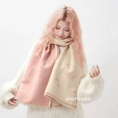 [ Set 2 Cái ] Khăn Choàng Hello Kitty [ 70*200cm ] - 21298