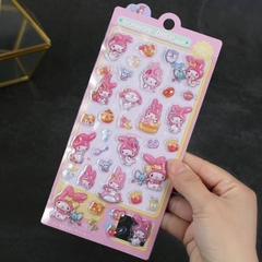 [ Set 20 Túi ] Sticker Nổi Sanrio - 21418